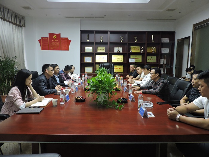 熱烈歡迎恒大、聯(lián)東集團(tuán)領(lǐng)導(dǎo)蒞臨我司考察指導(dǎo)工作